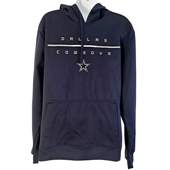 Dallas Cowboys Hooded Fleece Lined Sweatshirt - Picture 1 of 6